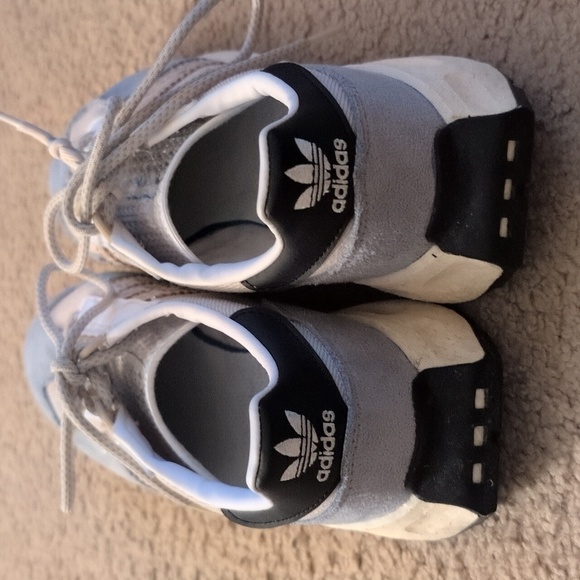 Adidas Retropy E5 Low Aluminium Silver Violet W - HQ4281 Size 8.5 - Picture 9 of 16